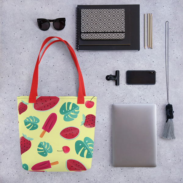 Strawberry Watermelon Tote bag