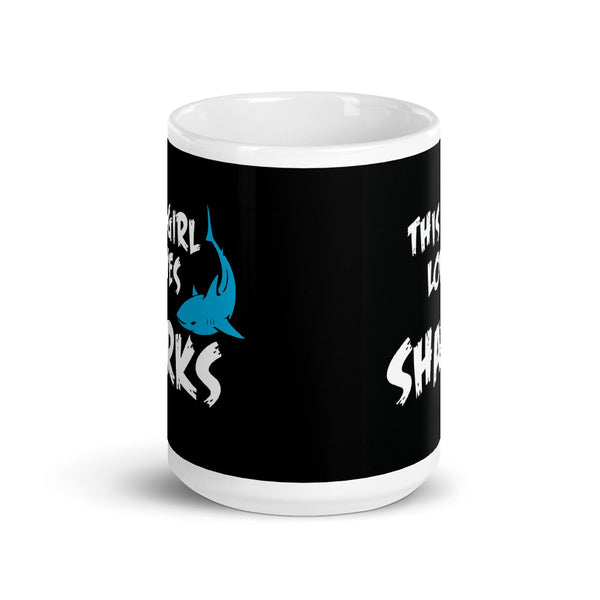 This Girl Loves Sharks Mug