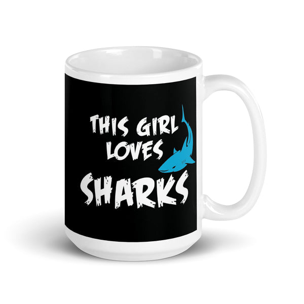 This Girl Loves Sharks Mug
