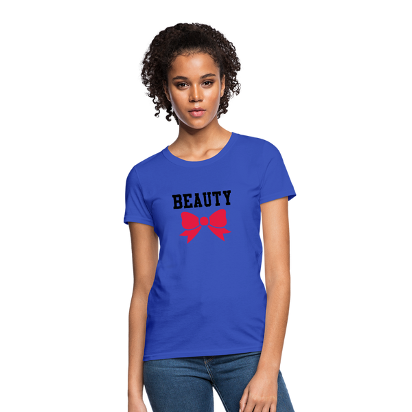 Beauty Women's Regular T-Shirt - royal blue