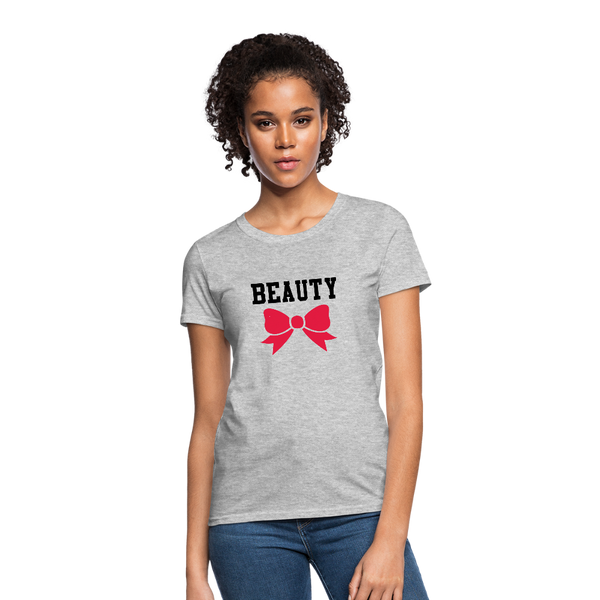Beauty Women's Regular T-Shirt - heather gray
