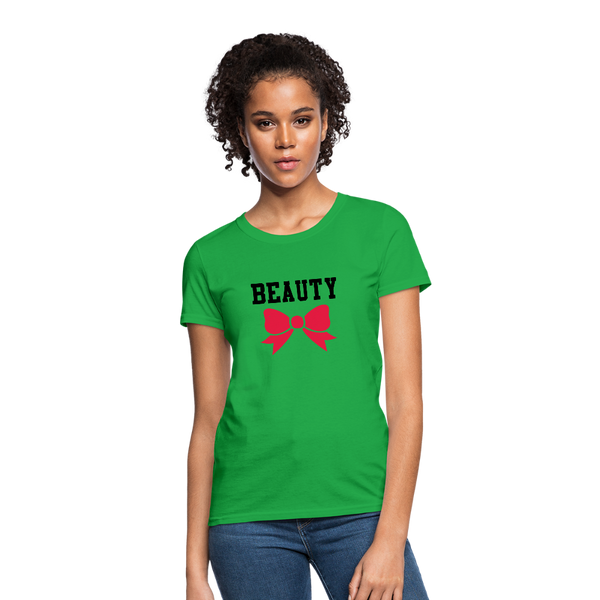 Beauty Women's Regular T-Shirt - bright green