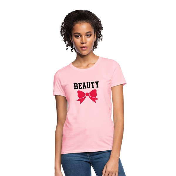 Beauty Women's Regular T-Shirt - pink