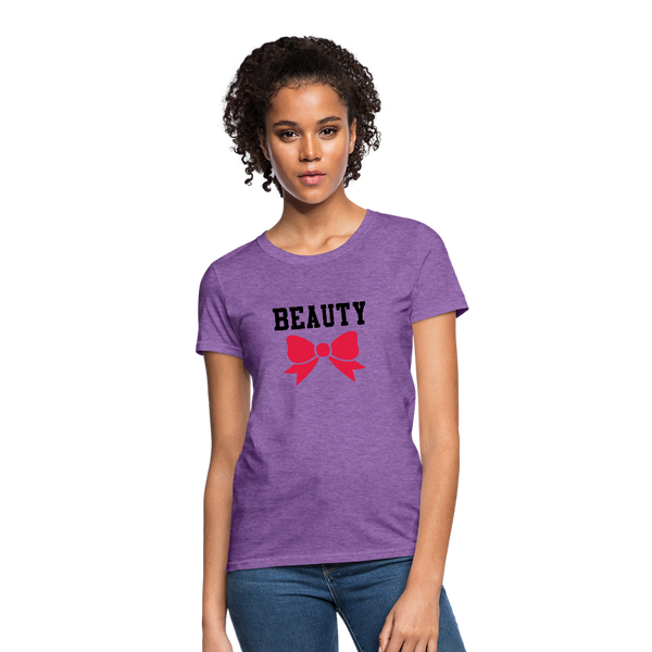 Beauty Women's Regular T-Shirt - purple heather