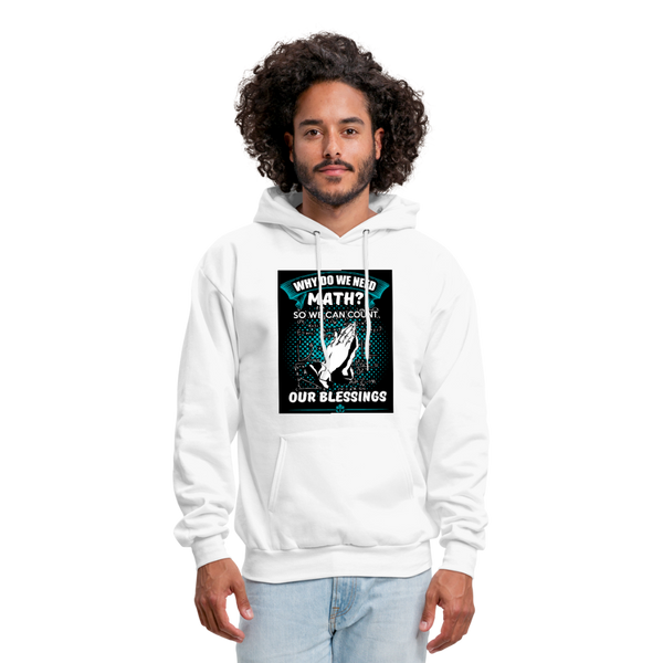 Count Our Blessings Men's Hoodie - white