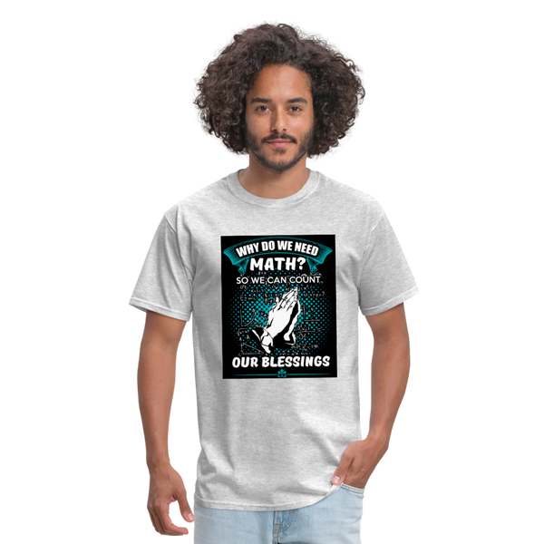 Count Our Blessings Men's T-Shirt - heather gray