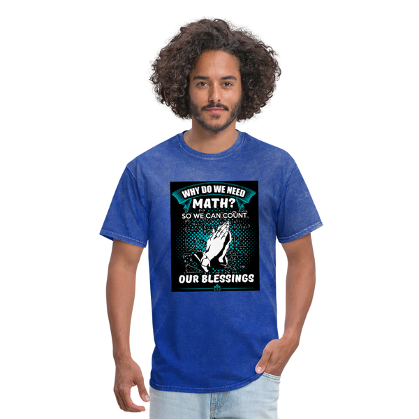 Count Our Blessings Men's T-Shirt - mineral royal