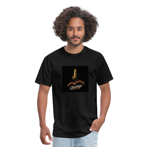 Start Up Men's T-Shirt - black
