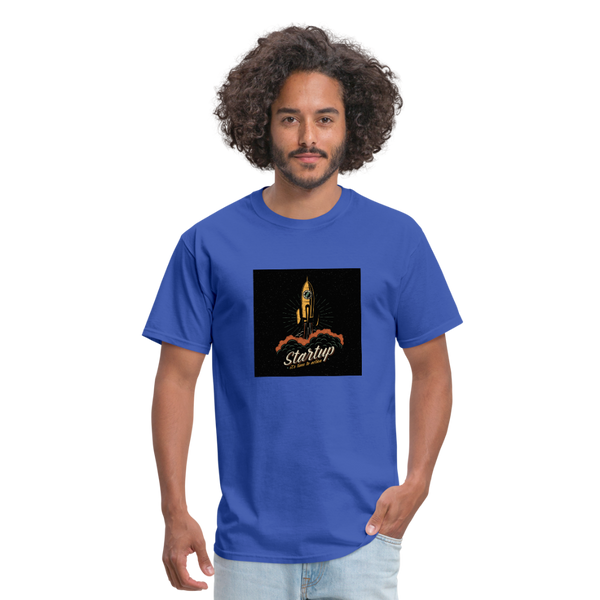 Start Up Men's T-Shirt - royal blue