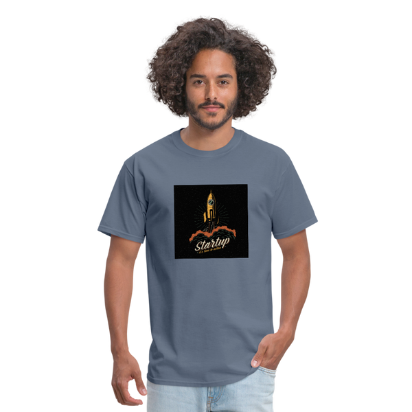 Start Up Men's T-Shirt - denim