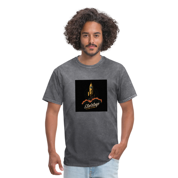 Start Up Men's T-Shirt - mineral charcoal gray