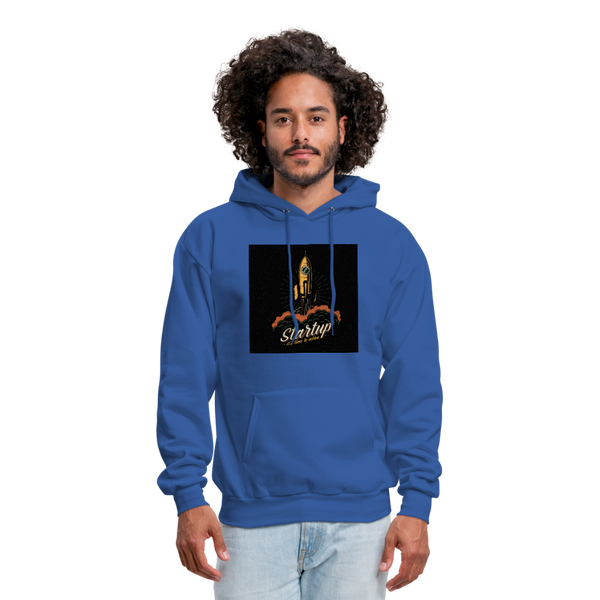 Start Up Men's Hoodie - royal blue
