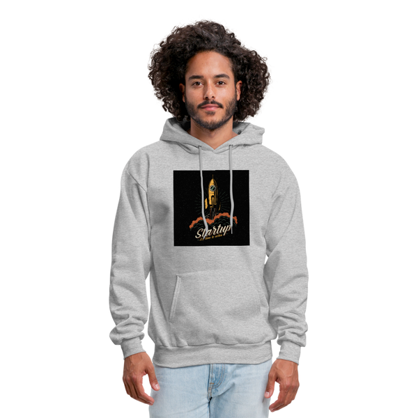 Start Up Men's Hoodie - heather gray