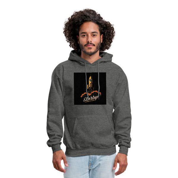 Start Up Men's Hoodie - charcoal gray