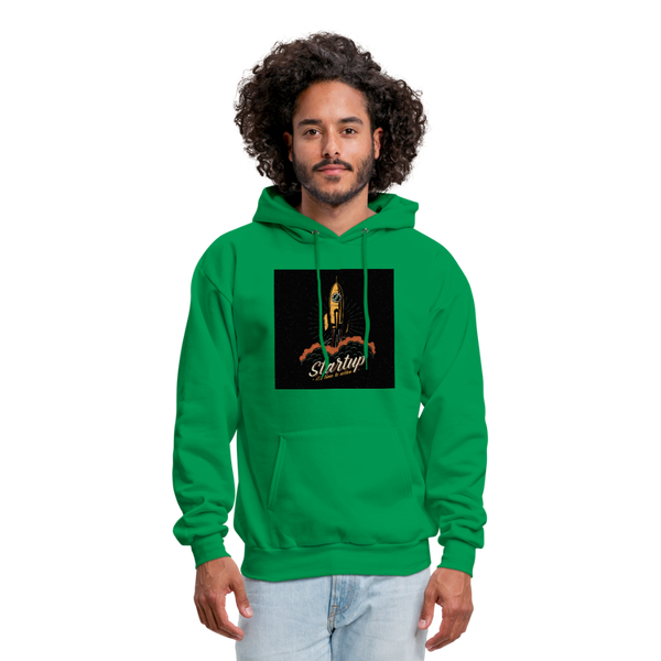 Start Up Men's Hoodie - kelly green