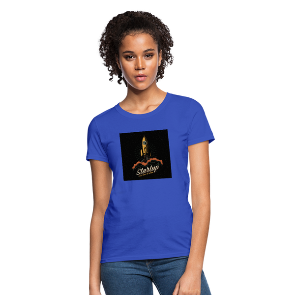 Start Up Women's T-Shirt - royal blue