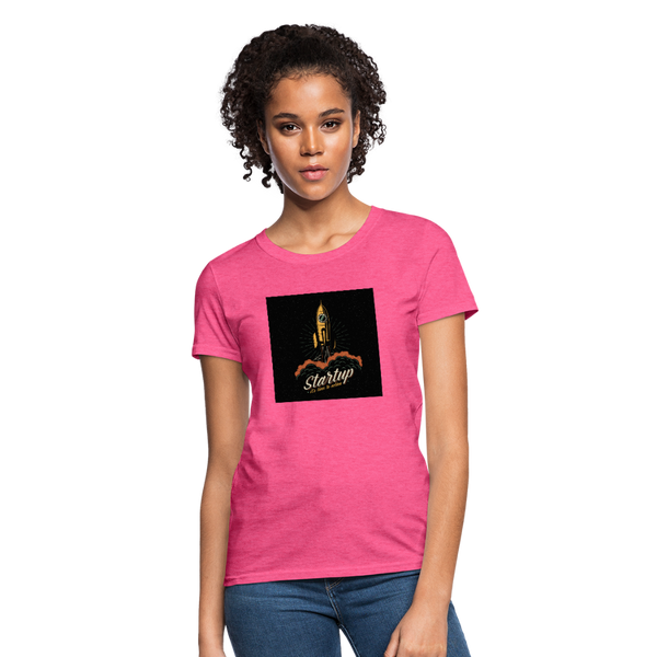 Start Up Women's T-Shirt - heather pink