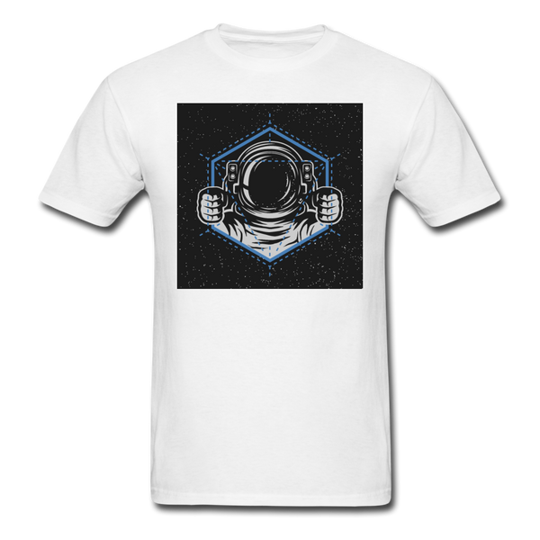 Astronaut Drive Men's T-Shirt - white