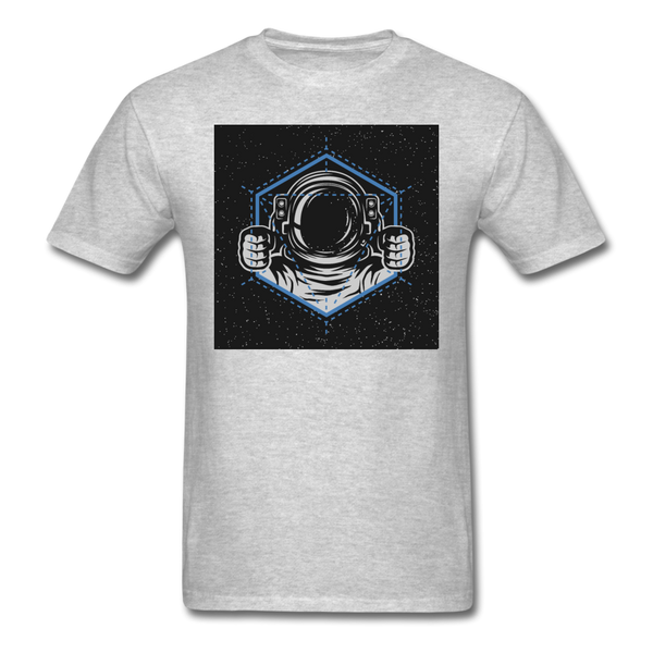 Astronaut Drive Men's T-Shirt - heather gray