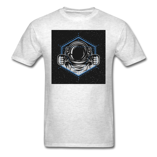 Astronaut Drive Men's T-Shirt - light heather gray