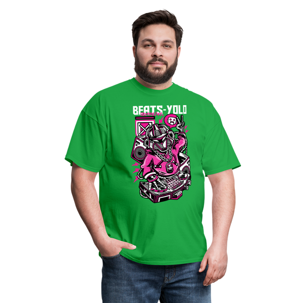 Beats-Yolo Men's T-Shirt - bright green