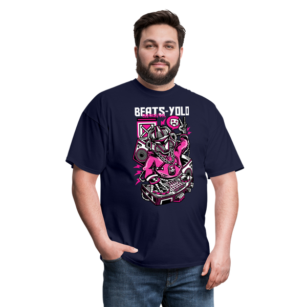 Beats-Yolo Men's T-Shirt - navy