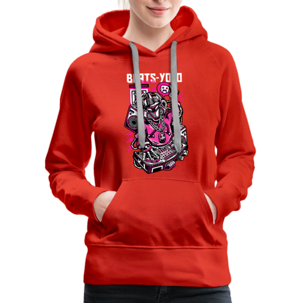 Women’s Premium Hoodie - red