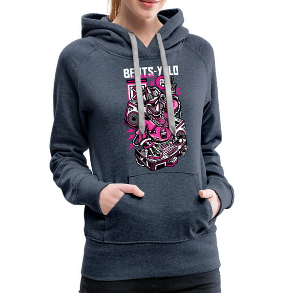 Women’s Premium Hoodie - heather denim