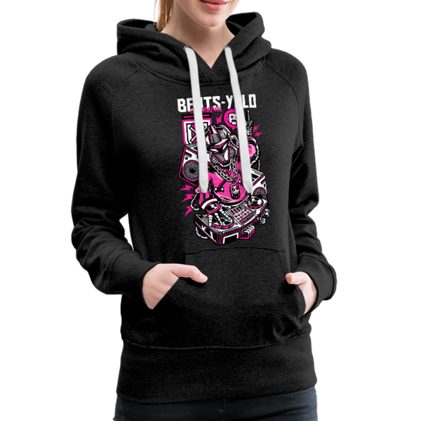 Women’s Premium Hoodie - charcoal gray