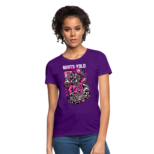 Beats-Yolo Women's T-Shirt - purple