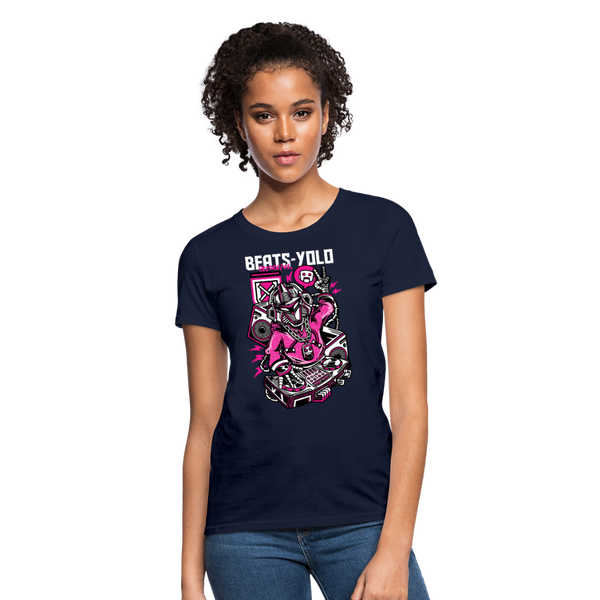 Beats-Yolo Women's T-Shirt - navy