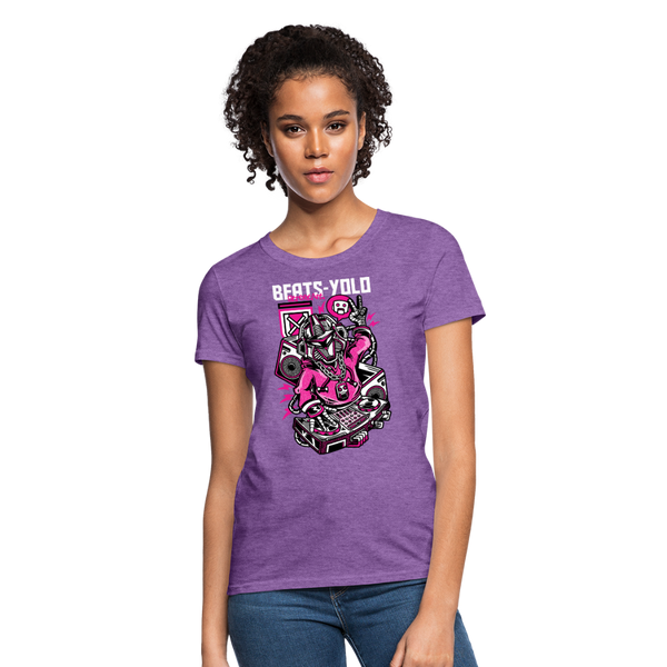 Beats-Yolo Women's T-Shirt - purple heather