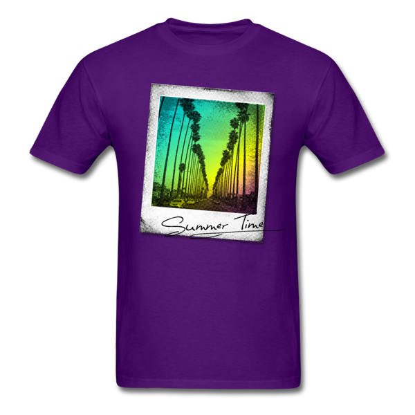 Summer Time Men's T-Shirt - purple