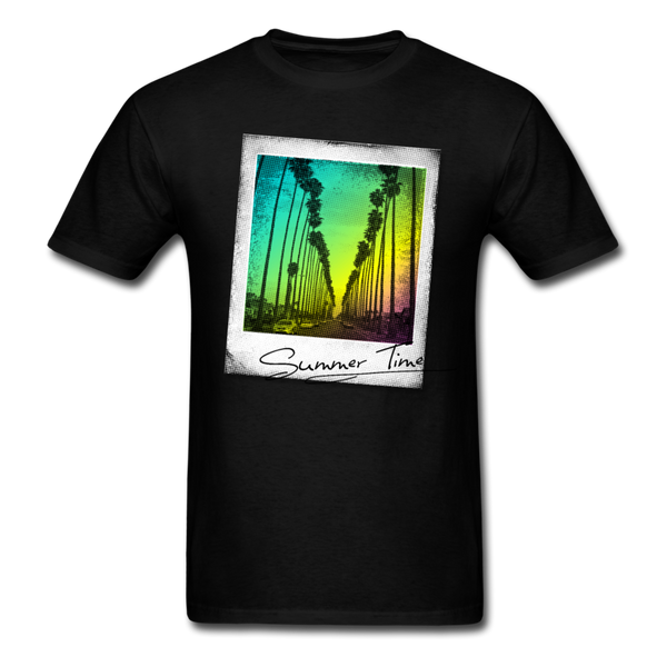 Summer Time Men's T-Shirt - black