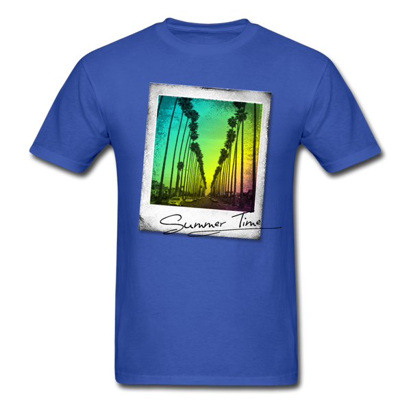 Summer Time Men's T-Shirt - royal blue