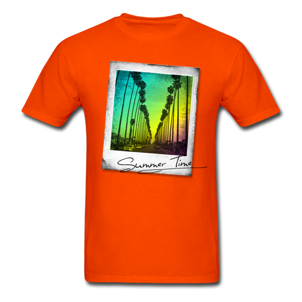 Summer Time Men's T-Shirt - orange