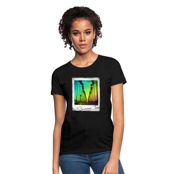 Summer Time Women's T-Shirt - black