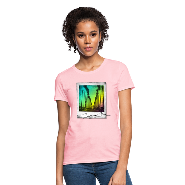 Summer Time Women's T-Shirt - pink