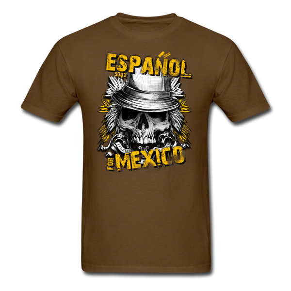 Espanol Mexico Men's T-Shirt - brown
