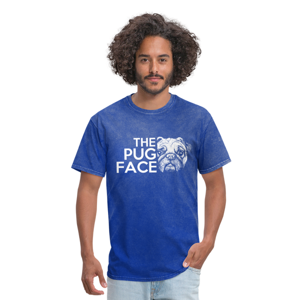 The Pug Face Men's T-Shirt - mineral royal