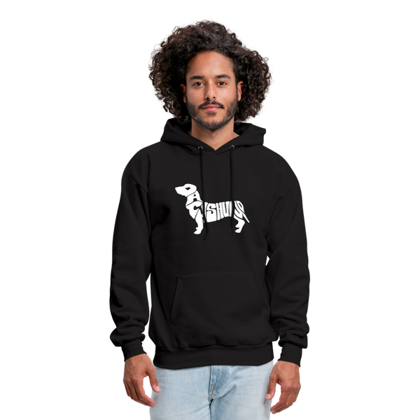 Dachshund Men's Hoodie - black