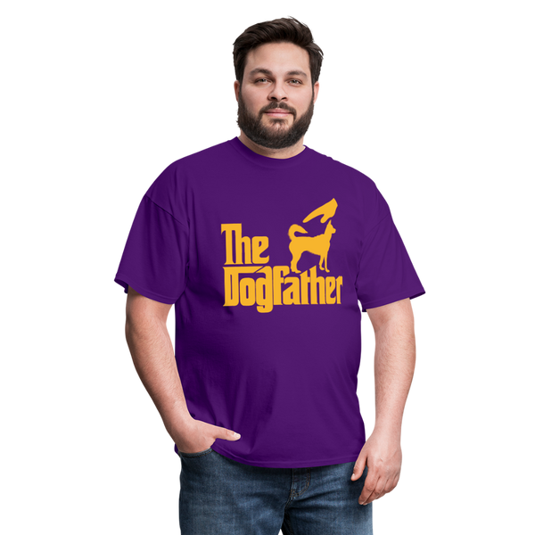 The Dogfather Men's T-Shirt - purple