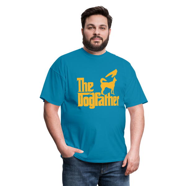The Dogfather Men's T-Shirt - turquoise