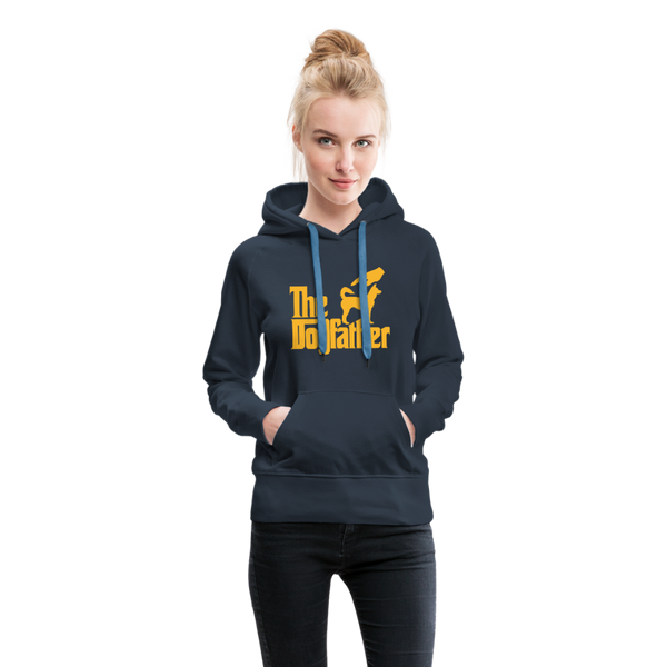 The Dogfather Women’s Premium Hoodie - navy
