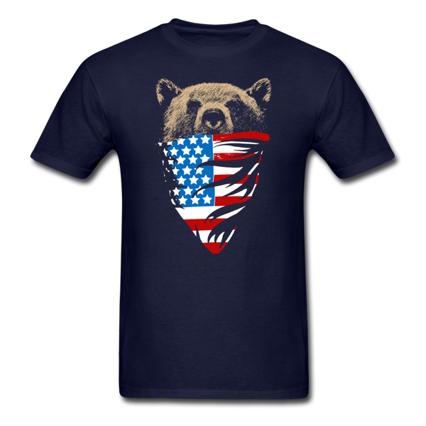 American Bear Men's T-Shirt - navy