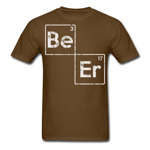 Beer Elements Men's T-Shirt - brown
