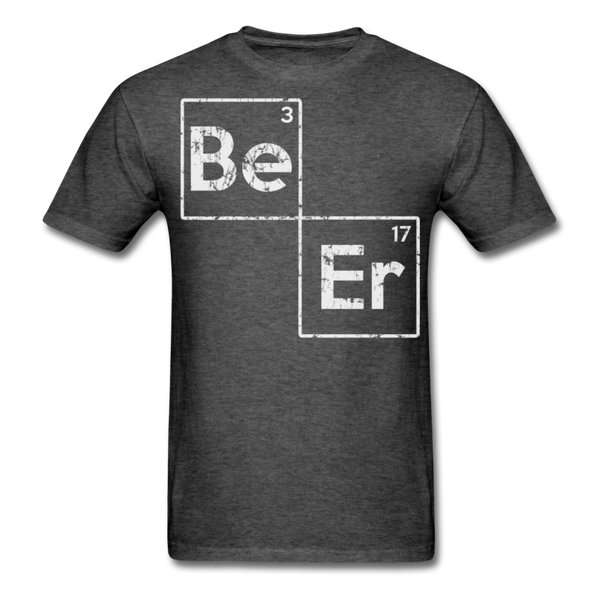 Beer Elements Men's T-Shirt - heather black