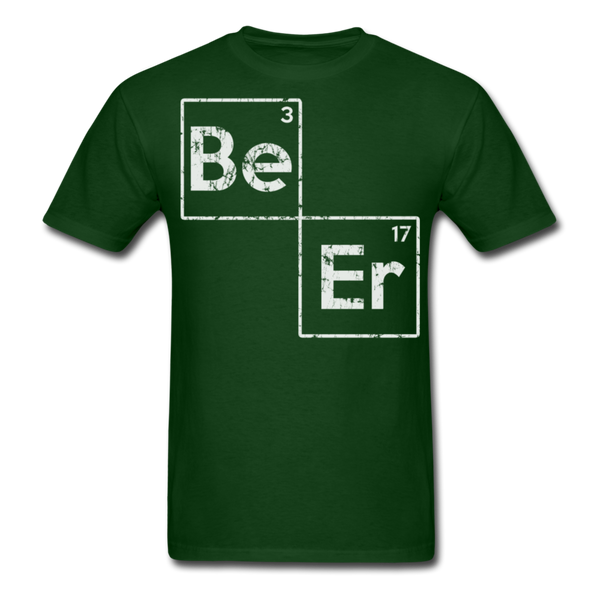 Beer Elements Men's T-Shirt - forest green