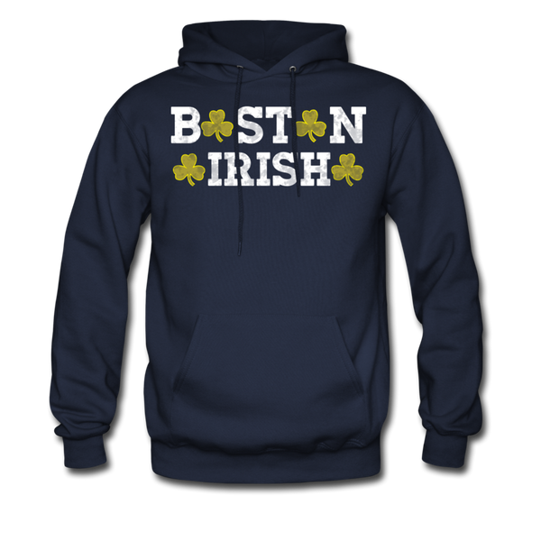 Boston Irish Men's Hoodie - navy