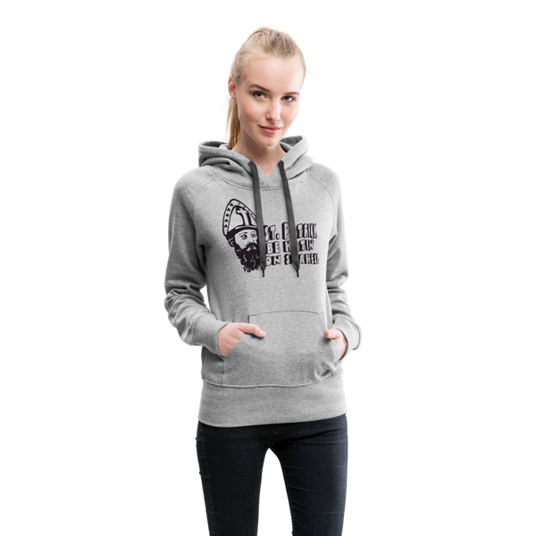 St. Patrick Be Hatin On Snakes Women’s Premium Hoodie - heather gray